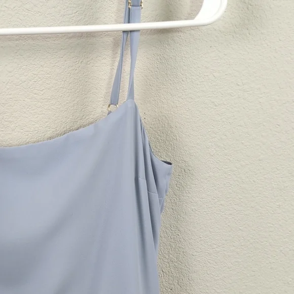 Show Me Your Mumu Lauren Tie Maxi Dress Women's Small Steel Blue Chiffon  Dress - everbestladdersbd.com